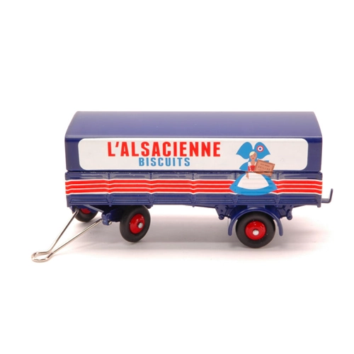 REMORQUE BACHEE L ALSACIENNE cm 11 Norev Camion Modellino