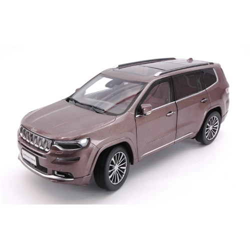 JEEP COMMANDER 4x4 2018 BROWN 1:18 Paudi Model Auto Stradali Modellino