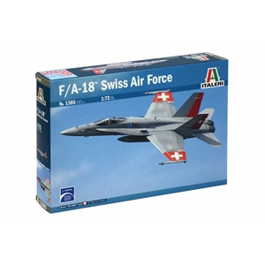 F/A 18 SWISS AIR FORCE KIT 1:72 Italeri Kit Aerei Modellino