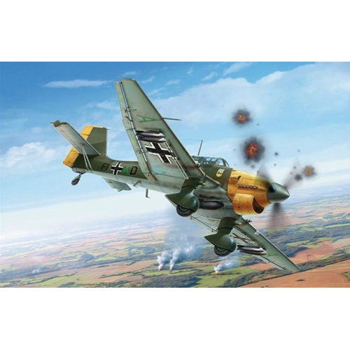 JU 87 B-2 STUKA KIT 1:48 Italeri Kit Aerei Modellino