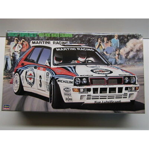 LANCIA SUPER DELTA N.3 OR N.7 1992 WRC MAKES CHAMPION KIT 1:24 Hasegawa Kit Auto Modellino