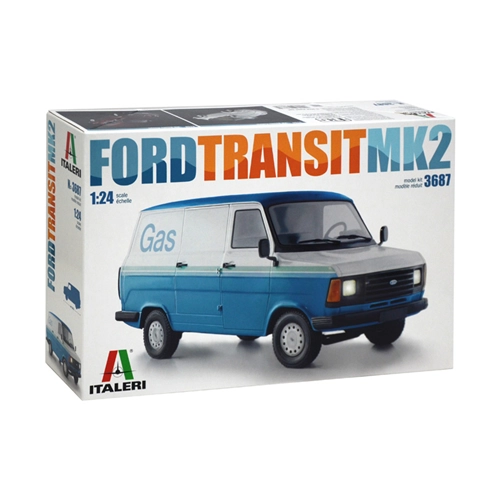 FORD TRANSKIT MK2 KIT 1:24 Italeri Kit Auto Modellino