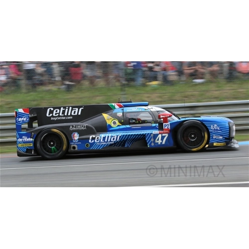 DALLARA P217 - GIBSON N.47 22th LE MANS 2018 R-LACONTE-G.SERNAGIOTTO-L.F.NASR 1:43 Spark Model Auto Competizione Modellino