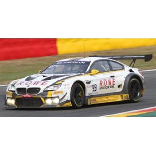 BMW M6 GT3 N.99 2nd 24 H SPA 2018 A.SIMS-J.KINGMANN-N.CATSBURG 1:43 Spark Model Auto Competizione Modellino