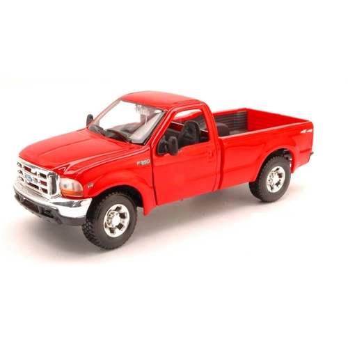 FORD F-350 SUPER DUTY PICK UP 1999 RED 1:27 Maisto Auto Stradali Modellino