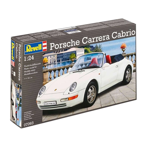 PORSCHE 911 CARRERA CABRIO KIT 1:24 Revell Kit Auto Modellino