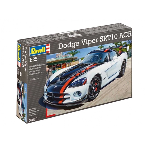 DODGE VIPER SRT 10 ACR KIT 1:25 Revell Kit Auto Modellino