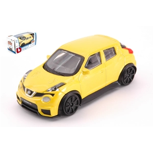 NISSAN JUKE R 2010 YELLOW 1:43 Burago Auto Stradali Modellino