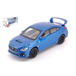 SUBARU WRX STI 2017 BLUE 1:43 Burago Auto Stradali Modellino