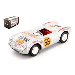 PORSCHE 550A N.55 CARRERA PANAMERICANA 1955 1:43 Cararama Auto Competizione Modellino
