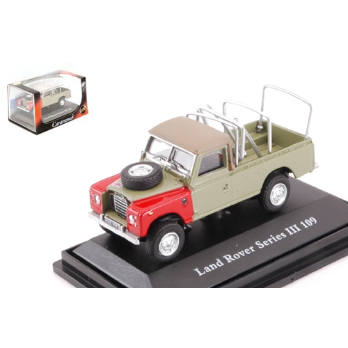LAND ROVER SERIES III 109 1962 CON RASTRELLIERA 1:72 Cararama Auto Stradali Modellino