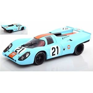 PORSCHE 917 K GULF N.21 DNF LE MANS 1970 P.RODRIGUEZ-L.KINNUNEN 1:18 CMR Classic Model Replicars Auto Competizione Modellino