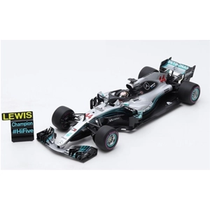 MERCEDES W09 L.HAMILTON 2018 N.44 FORMULA ONE WORLD CHAMPION 1:18 Spark Model Formula 1 Modellino