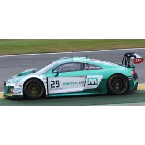 AUDI R8 N.29 3rd 24 H SPA 2018 K.VAN DER LINDE-S.VAN DER LINDE-J.SCHMIDT 1:43 Spark Model Auto Competizione Modellino