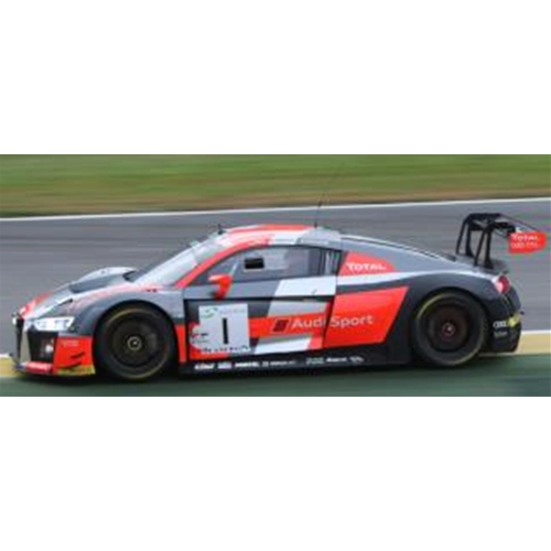AUDI R8 N.1 24 H SPA 2018 D.VANTHOOR-A.RIBERAS-C.MIES 1:43 Spark Model Auto Competizione Modellino