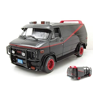 GMC VANDURA A-TEAM VAN 1983 1:18 Greenlight Movie Modellino