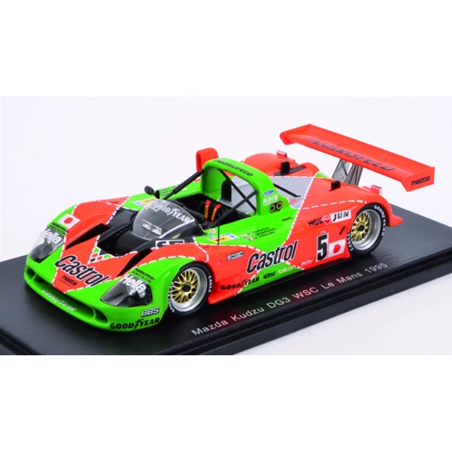 KUDZU DG-3 MAZDA N.5 7th LE MANS 1995 J.DOWNING-Y.TERADA-F.FREON 1:43 Spark Model Auto Competizione Modellino