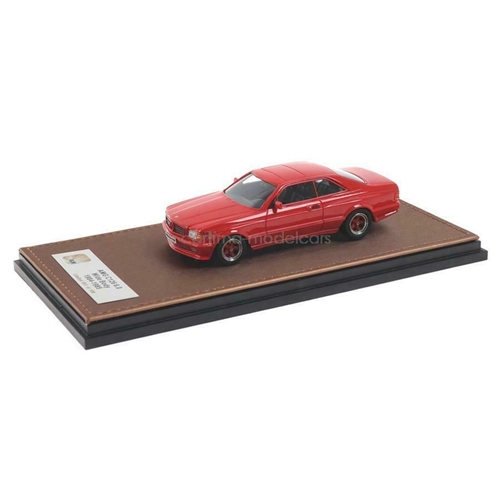 MERCEDES AMG C126 6.0 1984 RED 1:43 GLM Models Auto Stradali Modellino