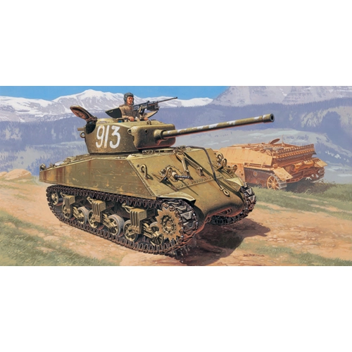 M 4 A 2 76 mm SHERMAN KIT 1:35 Italeri Kit Mezzi Militari Modellino