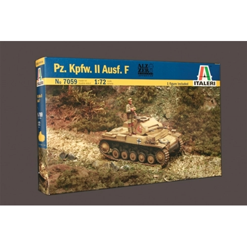 CARRO ARMATO PZ KPWF II AUSF F KIT 1:72 Italeri Kit Mezzi Militari Modellino