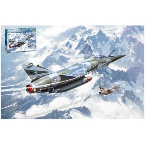 BYE-BYE MIRAGE F 1 KIT 1:48 Italeri Kit Aerei Modellino