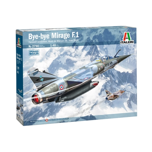 BYE-BYE MIRAGE F 1 KIT 1:48 Italeri Kit Aerei Modellino