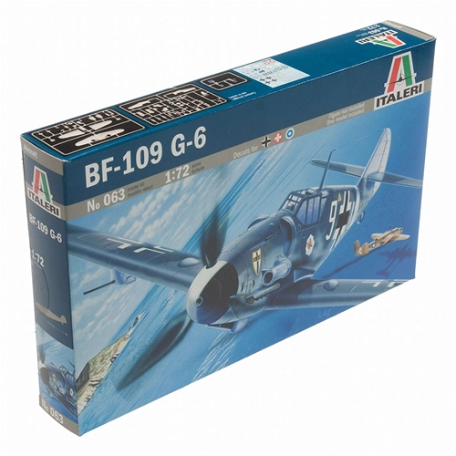 MESSERSCHMITT BF 109 G 6 KIT 1:72 Italeri Kit Aerei Modellino