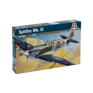 SPITFIRE MK 9 KIT 1:72 Italeri Kit Aerei Modellino