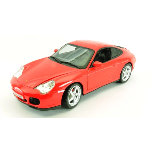 PORSCHE 911 CARRERA 4 S 1995 RED 1:18 Maisto Auto Stradali Modellino