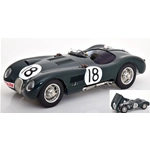 JAGUAR C TYPE N.18 WINNER LE MANS 1953 T.ROLT-D.HAMILTON 1:18 CMC Auto Competizione Modellino