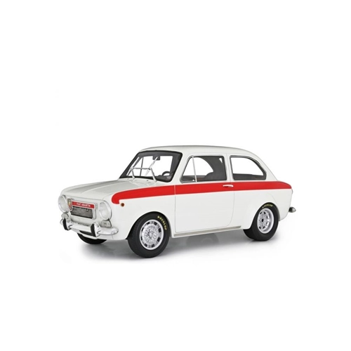 FIAT ABARTH 1600 OT 1964 WHITE 1:18 Laudo Racing Auto Stradali Modellino