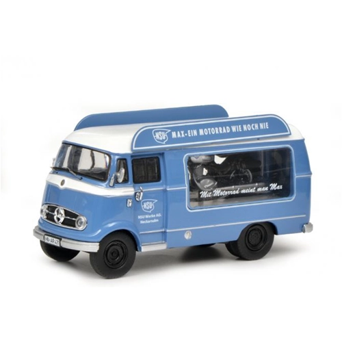 MERCEDES L 319 PROMOTION CAR NSU-MAX 1961 1:43 Schuco Veicoli Commerciali Modellino