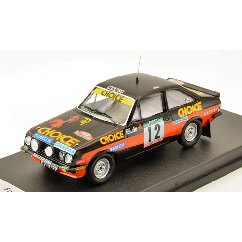 FORD ESCORT MK2 N.12 RS2000 RALLY OF PORTUGAL 1979 SALVI-CIME 1:43 Trofeu Auto Rally Modellino