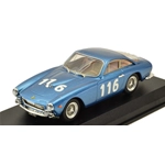 FERRARI 250 GTL N.116 TARGA FLORIO 1965 BLOUIN-SAUER 1:43 Best Model Auto Competizione Modellino