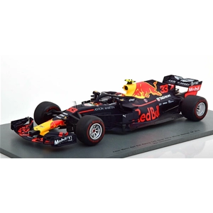 RED BULL M.VERSTAPPEN 2018 N.33 WINNER MEXICAN GP 1:18 Spark Model Formula 1 Modellino