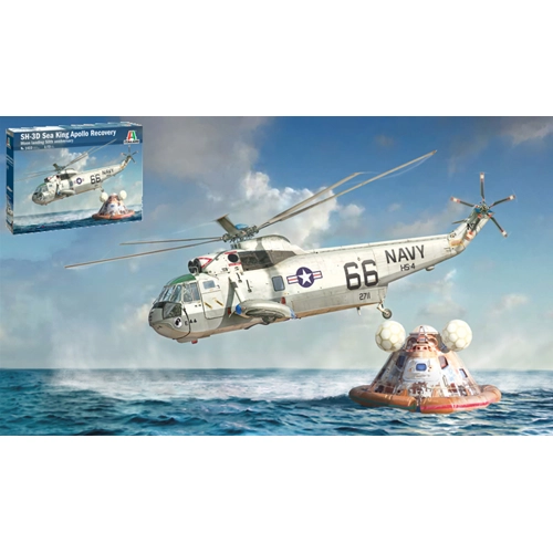 ELICOTTERO SH-3 SEA KING KIT 1:72 Italeri Kit Elicotteri Modellino
