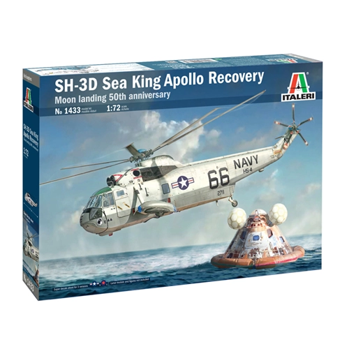 ELICOTTERO SH-3 SEA KING KIT 1:72 Italeri Kit Elicotteri Modellino
