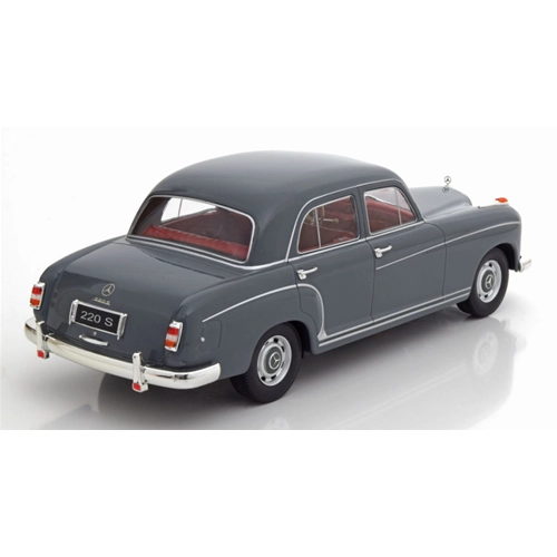 MERCEDES 220S LIMOUSINE (W180 II) 1954 GREY 1:18 KK Scale Auto Stradali Modellino