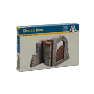 CHURCH DOOR KIT 1:35 Italeri Kit Diorami Modellino