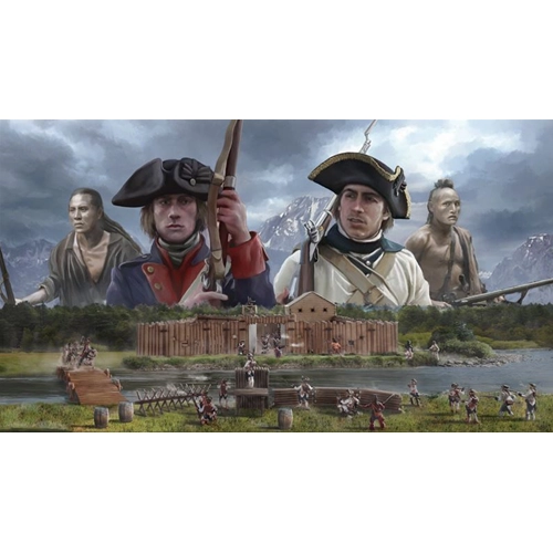 FRENCH AND INDIAN WAR 1754-1763 KIT 1:72 Italeri Kit Diorami Modellino