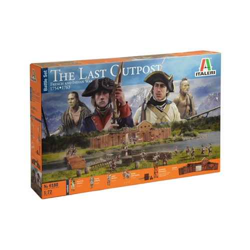 FRENCH AND INDIAN WAR 1754-1763 KIT 1:72 Italeri Kit Diorami Modellino