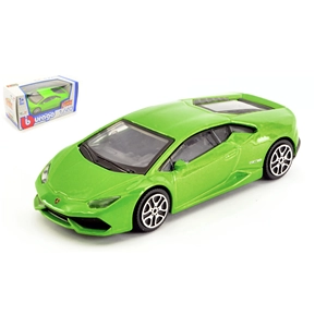 LAMBORGHINI HURACAN LP 610-4 2014 GREEN 1:43 Burago Auto Stradali Modellino
