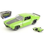 CHEVY CAMARO FAST & FURIOUS GREEN 1:32 Jada Toys Movie Modellino