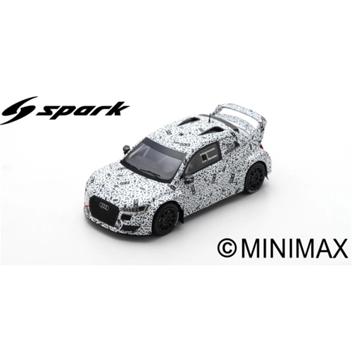 AUDI S1 EKS RX TEST VERSION WORLD RX 2018 M.EKSTROM 1:43 Spark Model Auto Rally Modellino