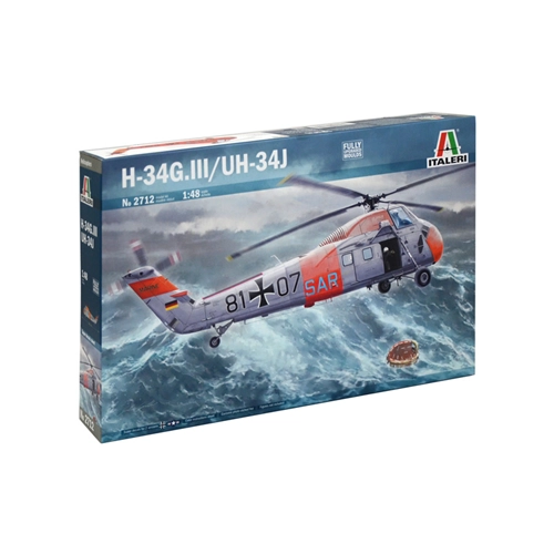 ELICOTTERO H-34G. III/UH-34J KIT 1:48 Italeri Kit Elicotteri Modellino