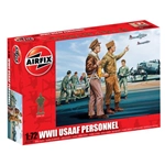 USAAF PERSONNEL KIT 1:76 Airfix Kit Figure Militari Modellino