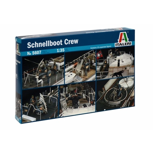 EQUIPAGGIO SCHNELLBOOT KIT 1:35 Italeri Kit Figure Militari Modellino
