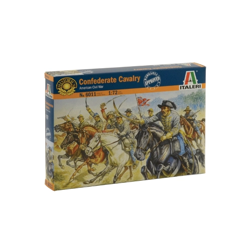 CONFEDERATE CAVALRY RAIDERS KIT 1:72 Italeri Kit Figure Militari Modellino