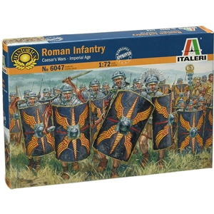 CESAR'S WARS ROMAN INFANTRY KIT 1:72 Italeri Kit Figure Militari Modellino