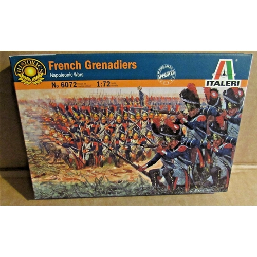 FRENCH GRENADIERS NAPOLEONIC WARS KIT 1:72 Italeri Kit Figure Militari Modellino